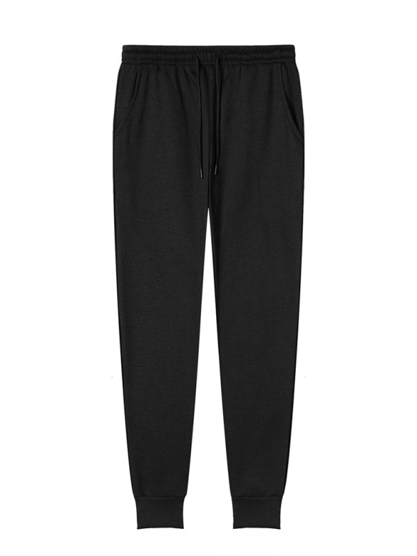 Men's casual loose pocket sports trousers